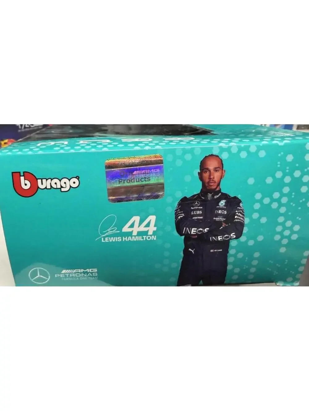 Bburago 1/43 Scale Mercedes-AMG F1 W14 E Performance Model Cars
